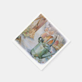 Peter the Rabbit die in een watering springt Servet (Hoek)