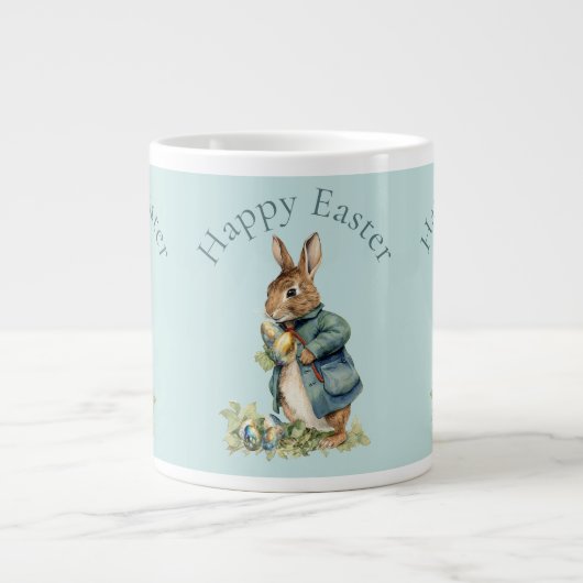 Peter the rabbit Easter egg hunt Grote Koffiekop (Voorkant)