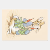 Peter the Rabbit Eating a Carrot Inpakpapier Vel (Voorkant 3)