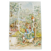 Peter the Rabbit Eating a Carrot Medium Cadeauzakje (Achterkant)