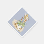 Peter the Rabbit Eating a Carrot Servet (Hoek)