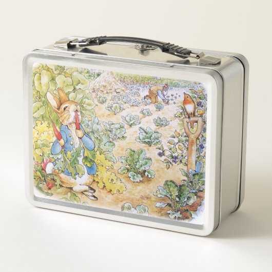 Peter the Rabbit Eating Carrots (Achterkant)