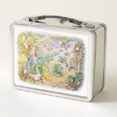 Peter the Rabbit Eating Carrots (Achterkant)