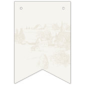 Peter the Rabbit Een konijn Beatrix Baby shower Vlaggetjes (Eerste vlag)