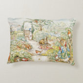 Peter the Rabbit en Jemima Puddleduck Accent Kussen (Achterkant)