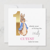 Peter the Rabbit First Birthday (Voorkant)
