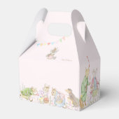 Peter the Rabbit First Birthday Bedankdoosjes (Achterkant)