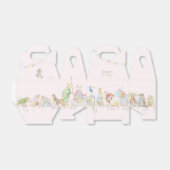 Peter the Rabbit First Birthday Bedankdoosjes (Uitgevouwen)