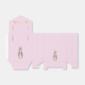 Peter the Rabbit First Birthday Bedankdoosjes (Uitgevouwen)