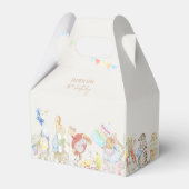 Peter the Rabbit First Birthday Bedankdoosjes (Voorkant Zijde)