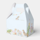 Peter the Rabbit First Birthday Bedankdoosjes (Achterkant)