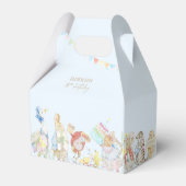 Peter the Rabbit First Birthday Bedankdoosjes (Voorkant Zijde)