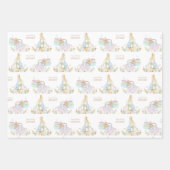 Peter the Rabbit First Birthday Inpakpapier Vel (Voorkant 2)