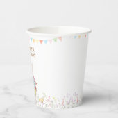 Peter the Rabbit First Birthday Papieren Bekers (Links)