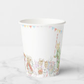 Peter the Rabbit First Birthday Papieren Bekers (Achterkant)