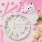 Peter the Rabbit First Birthday Papieren Bordje (Feest)