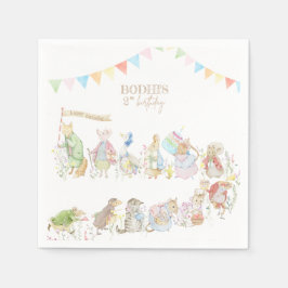 Peter the Rabbit First Birthday Servet