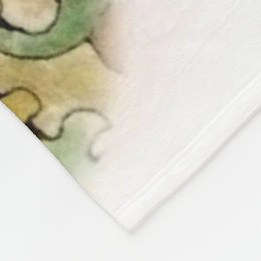 Peter the Rabbit Fleece Deken (Hoek)