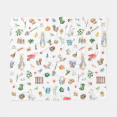 Peter the Rabbit Fleece Deken (Voorkant (Horizontaal))
