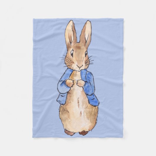 Peter the Rabbit Fleece Deken (Voorkant)
