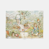 Peter the Rabbit Fleece Deken (Voorkant (Horizontaal))