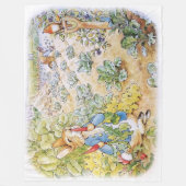 Peter the Rabbit Fleece Deken (Voorkant)