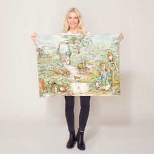 Peter the Rabbit Fleece Deken