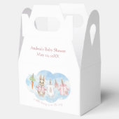 Peter the Rabbit Girl Clothesline Baby Shower   Bedankdoosjes (Geopend)