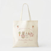 Peter the Rabbit Girl Clothesline Tote Bag (Voorkant)