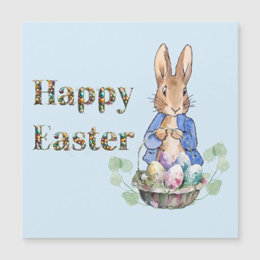 Peter the Rabbit Happy Easter (Voorkant)