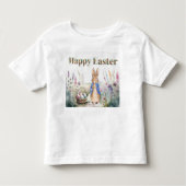 Peter the Rabbit Happy Easter Kinder Shirts (Voorkant)