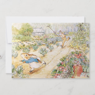 Peter the Rabbit in Mr Mc Gregor's Garden Kaart