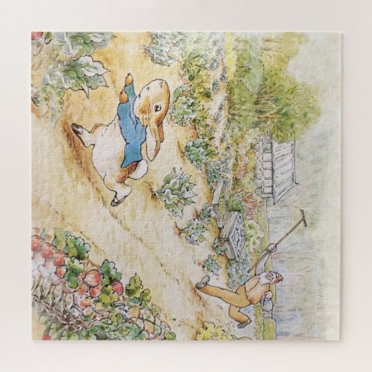 Peter the Rabbit in Mr Mc Gregor's Garden Legpuzzel (Horizontaal)