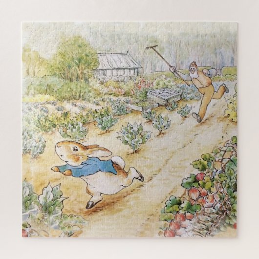 Peter the Rabbit in Mr Mc Gregor's Garden Legpuzzel (Verticaal)