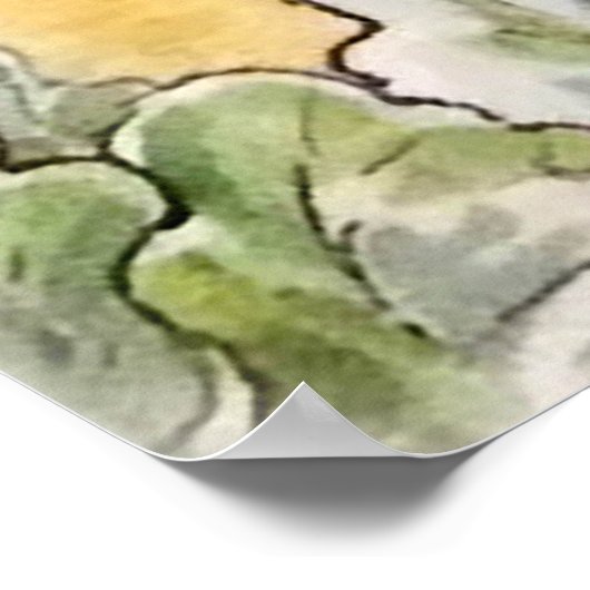 Peter the Rabbit in Mr Mc Gregor's Garden Poster (Hoek)