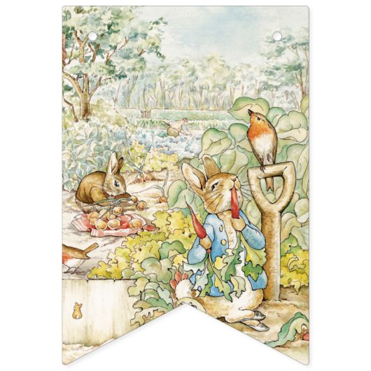 Peter the Rabbit in Mr Mc Gregor's Garden Vlaggetjes (Derde vlag)