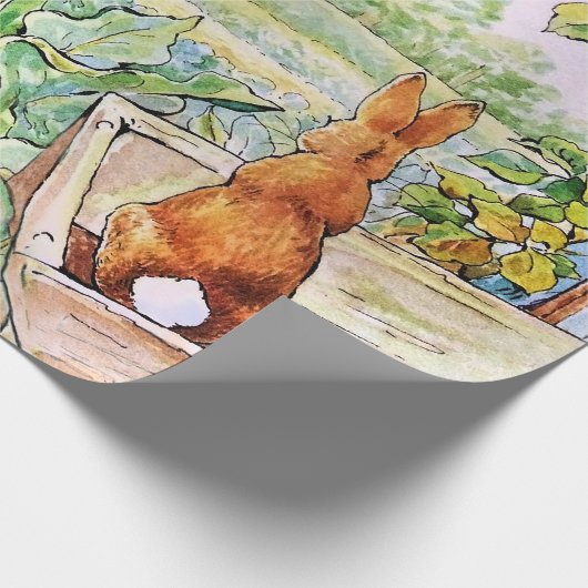 Peter the Rabbit in Mr Mc Gregor's Vegie Garden Cadeaupapier (Hoek)