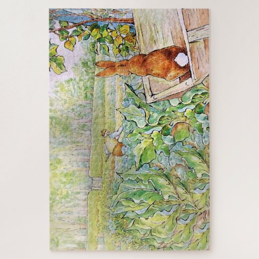 Peter the Rabbit in Mr Mc Gregor's Vegie Garden Legpuzzel (Verticaal)