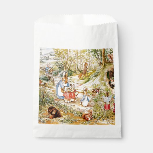 Peter the Rabbit in the Bossen Bedankzakje (Voorkant)