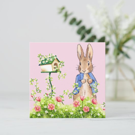 Peter the Rabbit in Zijne Garden (Staand voorkant)