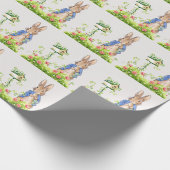 Peter the Rabbit in Zijne Garden Cadeaupapier (Hoek)