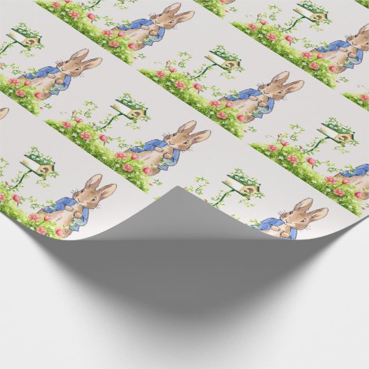 Peter the Rabbit in Zijne Garden Cadeaupapier (Hoek)