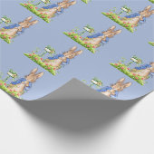 Peter the Rabbit in Zijne Garden Cadeaupapier (Hoek)