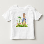 Peter the Rabbit in Zijne Garden Kinder Shirts (Voorkant)