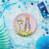 Peter the Rabbit in Zijne Garden Papieren Bordje (Feest)