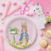 Peter the Rabbit in Zijne Garden Papieren Bordje (Feest)