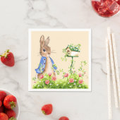 Peter the Rabbit in Zijne Garden Servet (Insitu)