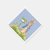 Peter the Rabbit in Zijne Garden Servet (Hoek)