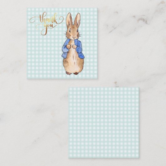 Peter the Rabbit Informatiekaartje (Voorkant / Achterkant)