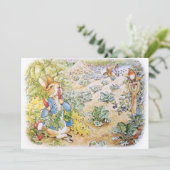 Peter the Rabbit Kaart (Staand voorkant)